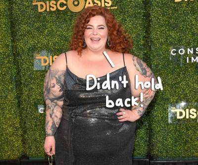 Tess Holliday's PERFECT Response To Woman In Doctor's Waiting Room Who Body-Shamed Her! - perezhilton.com