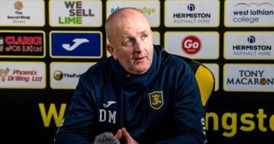 Facing depleted Rangers will still be tough task, says Livingston boss David Martindale - www.dailyrecord.co.uk - county Scott - Colombia