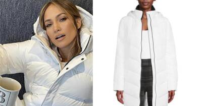 Grab a White Puffer Coat Like J. Lo’s for a Fraction of the Price - www.usmagazine.com