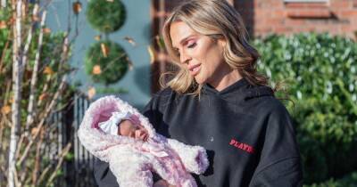 Danielle Lloyd sweetly gazes at baby daughter Autumn on outing - www.ok.co.uk - Birmingham