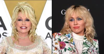 Billy Ray - Dolly Parton - Hannah Montana - Dolly Parton Jokes ‘Nobody’ Gives Goddaughter Miley Cyrus Advice: ‘She’s Headstrong as Am I’ - usmagazine.com - Montana