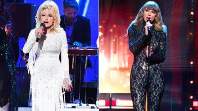 Taylor Swift - Dolly Parton - Dolly Parton Praises Taylor Swift Amid Damon Albarn Feud: ‘You Have To Stand Up For Yourself’ - hollywoodlife.com