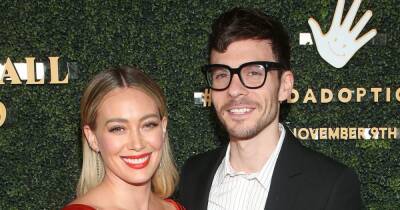 Hilary Duff - Lizzie Macguire - Matthew Koma - Mike Comrie - Tiktok - Hilary Duff Blushes as Husband Matthew Koma Tries to Get Her Ex’s Attention at Dinner - usmagazine.com - county Walsh