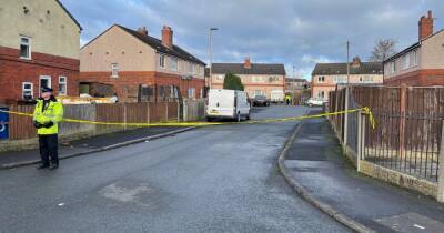 Shooter remains at large and multiple police cordons in place after two men gunned down - www.manchestereveningnews.co.uk - Manchester