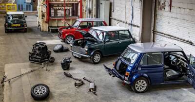 Watch classic Minis being converted into electric vehicles in the MINI Recharged project - www.dailyrecord.co.uk - New York