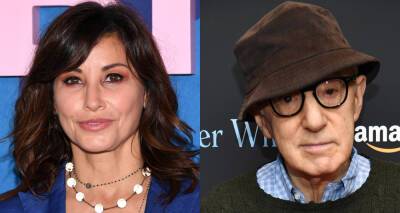 Christoph Waltz - Woody Allen - Mia Farrow - Gina Gershon - Louis Garrel - Gina Gershon Defends Working with Woody Allen on New Movie 'Rifkin's Festival' - justjared.com