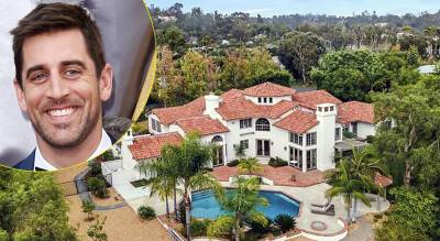 Aaron Rodgers Sells His California Mansion for $5 Million - See Photos from Inside the House! - www.justjared.com - New York - California - county San Diego - Wisconsin