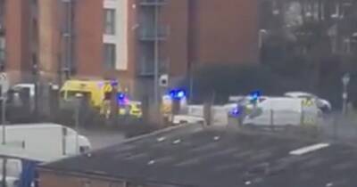 Man taken to hospital after being hit by car in Salford - www.manchestereveningnews.co.uk - county Lane
