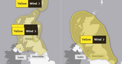 Storm Malik: Met Office issues yellow weather warnings as region braces for strong winds - www.manchestereveningnews.co.uk - Britain - Scotland - Ireland - Denmark