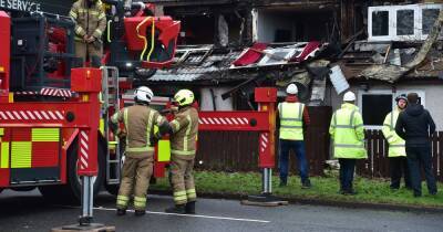 Dramatic pictures show devastating aftermath of horror Livingston flat fire - www.dailyrecord.co.uk - Scotland - county Livingston