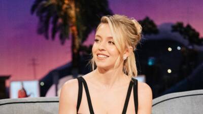 Sydney Sweeney Wore a Stunning Bra-Top Dress for Her First Late-Night Show Appearance - www.glamour.com