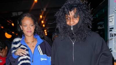 Rihanna and A$AP Rocky are 'Very Affectionate' During Chilly New York City Date Night - www.etonline.com - New York