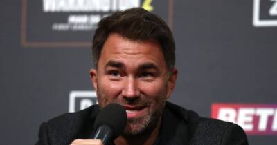 Eddie Hearn issues 'horrible' warning to Tyson Fury about Dillian Whyte fight - www.manchestereveningnews.co.uk - Britain - USA