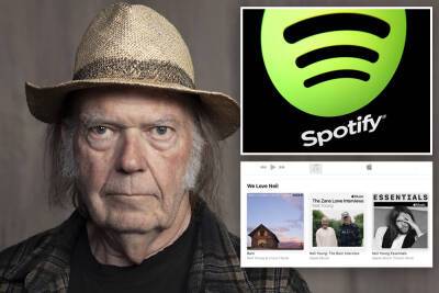 Apple Music trolls Spotify by boosting Neil Young’s music: ‘We Love Neil’ - nypost.com - county Young