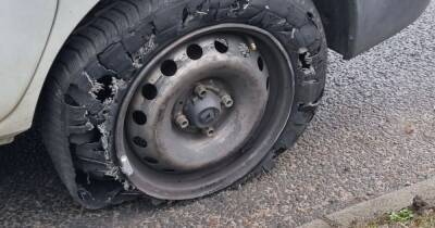 Van driver told police they thought shredded tyre just needed 'pumping up' - www.manchestereveningnews.co.uk - Britain - Manchester
