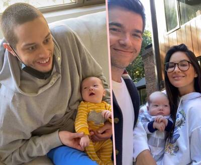 ‘Uncle Pete’ Davidson Meets John Mulaney & Olivia Munn’s Baby For The First Time While Sporting A Chipped Tooth?! - perezhilton.com