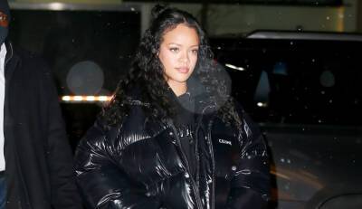 Rihanna Braves the NYC Snow Storm to Shop at Tiffany's - www.justjared.com - New York