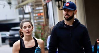 Ashley Greene Gets in Morning Workout with Husband Paul Khoury - www.justjared.com - city Studio