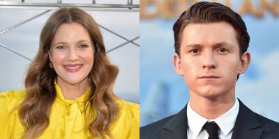 Drew Barrymore Shares a Sweet Throwback Memory of Meeting Tom Holland - www.justjared.com