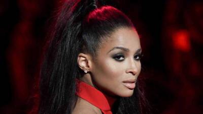 Ciara Sunbathes In A Sexy Red Swimsuit With Cut Outs On Tropical Vacation – Photo - hollywoodlife.com