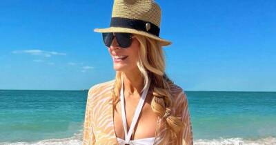 Inside Tess Daly's sun-soaked trip to Dubai as she stuns in white bikini - www.ok.co.uk - Dubai