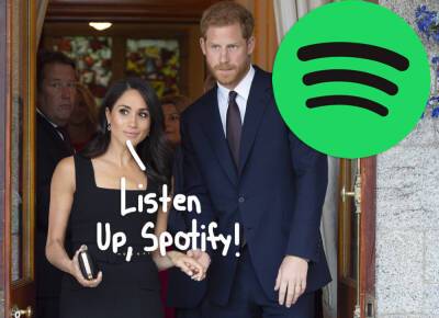 Prince Harry & Meghan Markle Speak Out About Spotify’s COVID-19 Misinformation Controversy - perezhilton.com