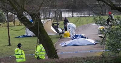 Underwater teams spotted in Salford Park at centre of murder investigation after boy, 17, stabbed to death - www.manchestereveningnews.co.uk - Manchester