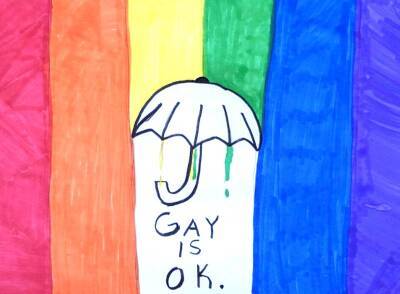 School removes student’s “Gay is OK” artwork, comparing it to the Nazi flag - www.metroweekly.com - city Athens