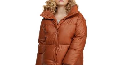 This Sleek Vegan Leather Puffer That Cost $200 Is Just $50 Right Now - www.usmagazine.com
