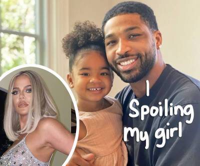 Tristan Thompson - Tristan Thompson Delivered Nearly 100 Roses To Daughter True Hours BEFORE Spilling Baby Bombshell! - perezhilton.com - county Kings - Sacramento, county Kings
