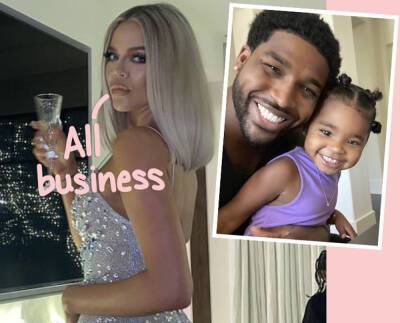Khloé & Tristan 'Are In Touch About Logistical Things' In Uneasy Time After Cheating Confession - perezhilton.com - USA