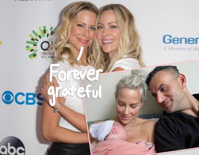 Sweet Valley High Star Brittany Daniel Reveals She Had A Baby Using Her Twin Sister's Egg After Cancer Battle - perezhilton.com