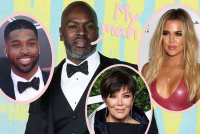 Tristan Thompson - Kris Jenner - Kris Jenner's Man Corey Gamble Is Still On Tristan Thompson's Side After Cheating Controversy?! - perezhilton.com - Los Angeles - Los Angeles - county Kings - Sacramento, county Kings
