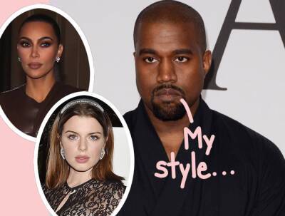 Is Kanye West Purposely Dressing New Girlfriend Julia Fox Like Kim Kardashian?! - perezhilton.com