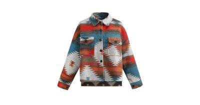 This Colorful Shirt Jacket Is 1 of Amazon’s Hottest New Releases - www.usmagazine.com