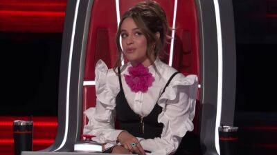 'The Voice': Camila Cabello Blushes When a Contestant Says He's Performing for Her - www.etonline.com - Washington