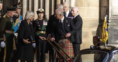 Camilla - Charles - Albert Hall - King Charles to thank Scots who helped out after death of Queen - dailyrecord.co.uk - Scotland - county Hall - county King And Queen