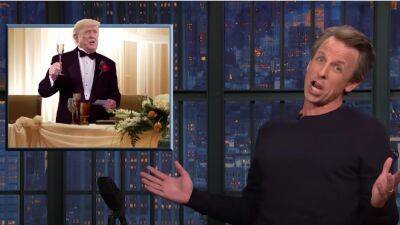 Donald Trump - Meyers Mocks Trump for Making Midterm Endorsement Speeches All About Him, Like a Best Man’s ‘Drunken Toast’ (Video) - thewrap.com - state Nevada - Arizona