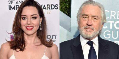 Aubrey Plaza Says Robert De Niro Was 'A Little Freaked Out' By Her On 'Dirty Grandpa' Set - www.justjared.com
