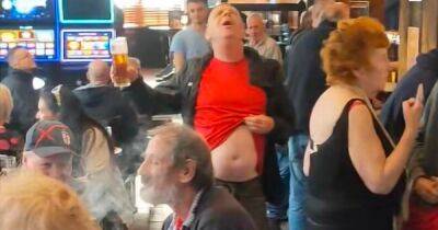 Stockport boozer goes viral with brilliant video of regulars living their best life - www.manchestereveningnews.co.uk - Centre