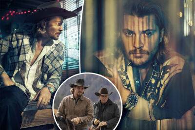 Luke Grimes - ‘Yellowstone’ star Luke Grimes on losing his dad, finding country music - nypost.com - USA - county Sheridan - county Grimes