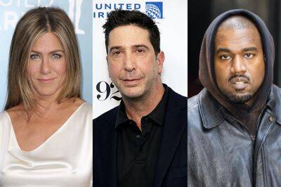 Jennifer Aniston supports ‘Friends’ co-star David Schwimmer in condemning Kanye West’s anti-Semitic comments - www.nme.com - USA