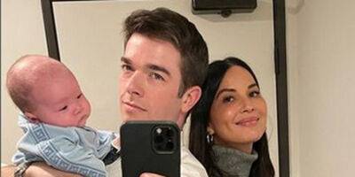 Olivia Munn Reveals Son Malcolm's First Words in Cute Video with John Mulaney - www.justjared.com