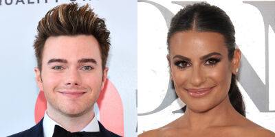 Lea Michele - Chris Colfer - Glee's Chris Colfer Shades Lea Michele When Asked If He'll See 'Funny Girl' - justjared.com
