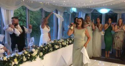 Maid of honour has wedding guests in stitches with special version of Abba hit - www.dailyrecord.co.uk - Sweden