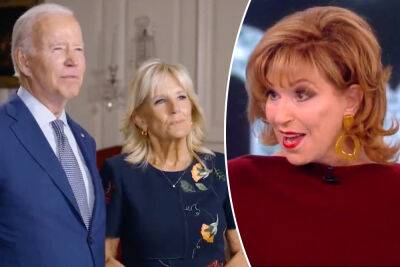 Joe Biden fawns over Joy Behar as ‘The View’ star turns 80 - nypost.com