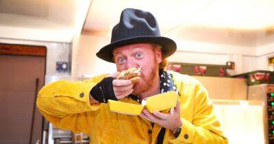 Maya Jama - Keith Lemon - Leigh Francis - Itv This - Keith Lemon, Big Narstie and John Stones make up eclectic guest list as McDonald's launches new burger in Salford - manchestereveningnews.co.uk - county Stone