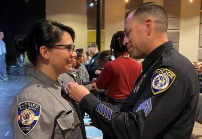 Colorado deputy pinned at graduation ceremony by officer who saved her life decades earlier - www.foxnews.com - California - county Young - Colorado - county El Paso