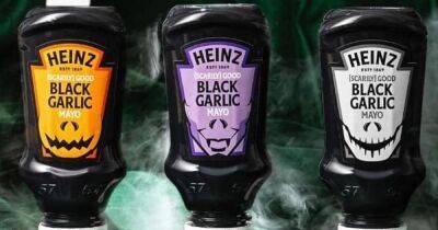 Heinz fans go wild for new Halloween-themed garlic mayo - www.dailyrecord.co.uk - Iceland - Beyond
