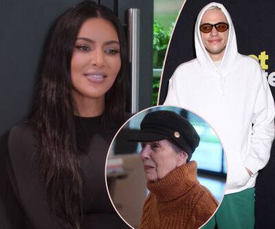 Kim Kardashian’s Sex Confession With Ex Pete Davidson Involves... HER GRANDMA?! - perezhilton.com